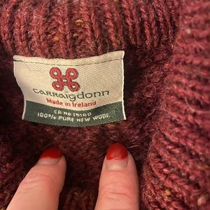 Caraigdoon Irish wool sweater